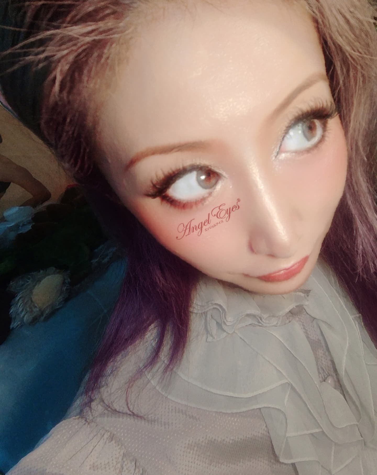 エンジェルアイズツーウィークUVM/Angel Eyes/カラーコンタクトレンズを使ったクチコミ（1枚目）