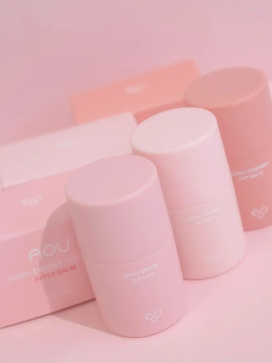 Glowy Chonky Tint Balm/AOU/リップバームを使ったクチコミ（2枚目）