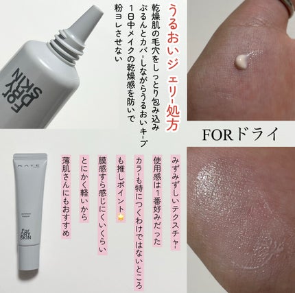 ケイト ポアレスキーパー FORドライ/KATE/化粧下地を使ったクチコミ(2枚目)