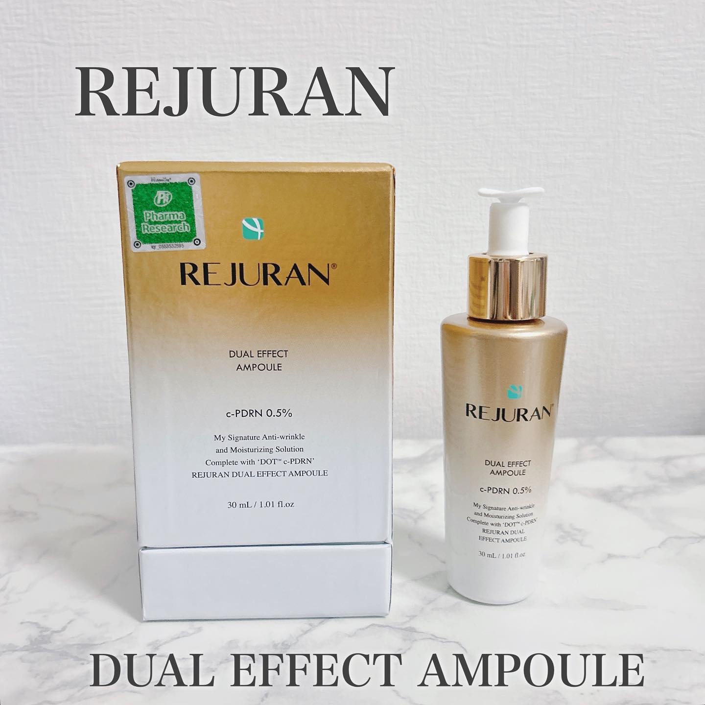 REJURAN デュアル エフェクト アンプル 30mL/REJURAN COSMETICS/美容液を使ったクチコミ（2枚目）