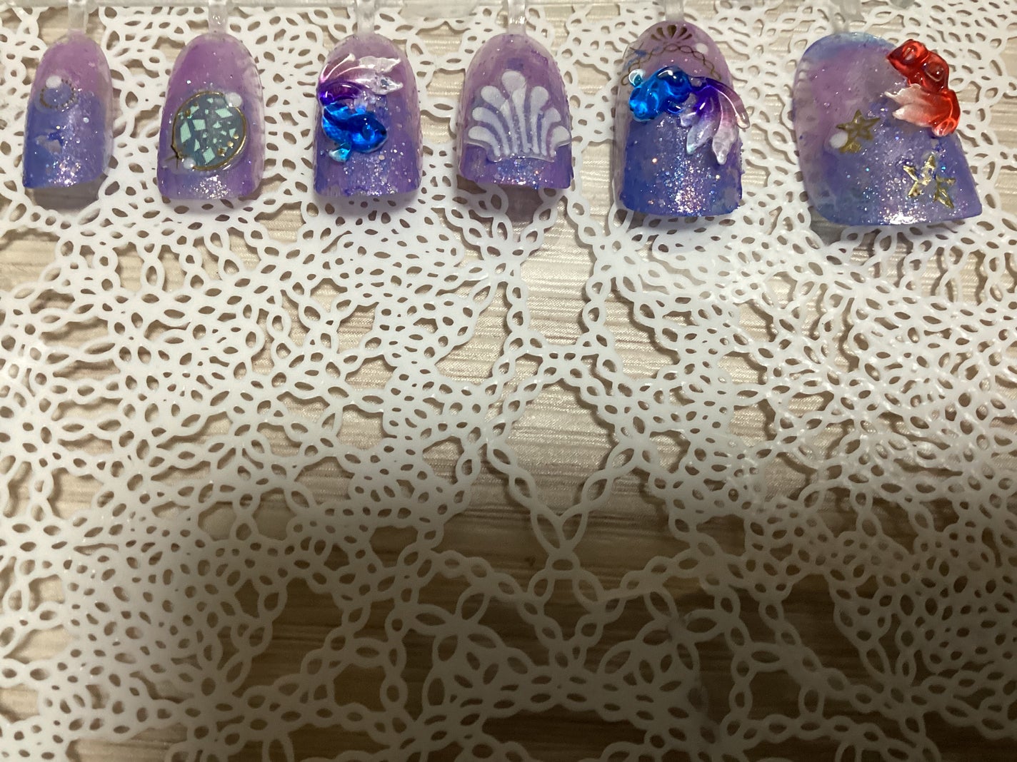 ネイルシール/セリア/ネイルシールを使ったクチコミ(2枚目)