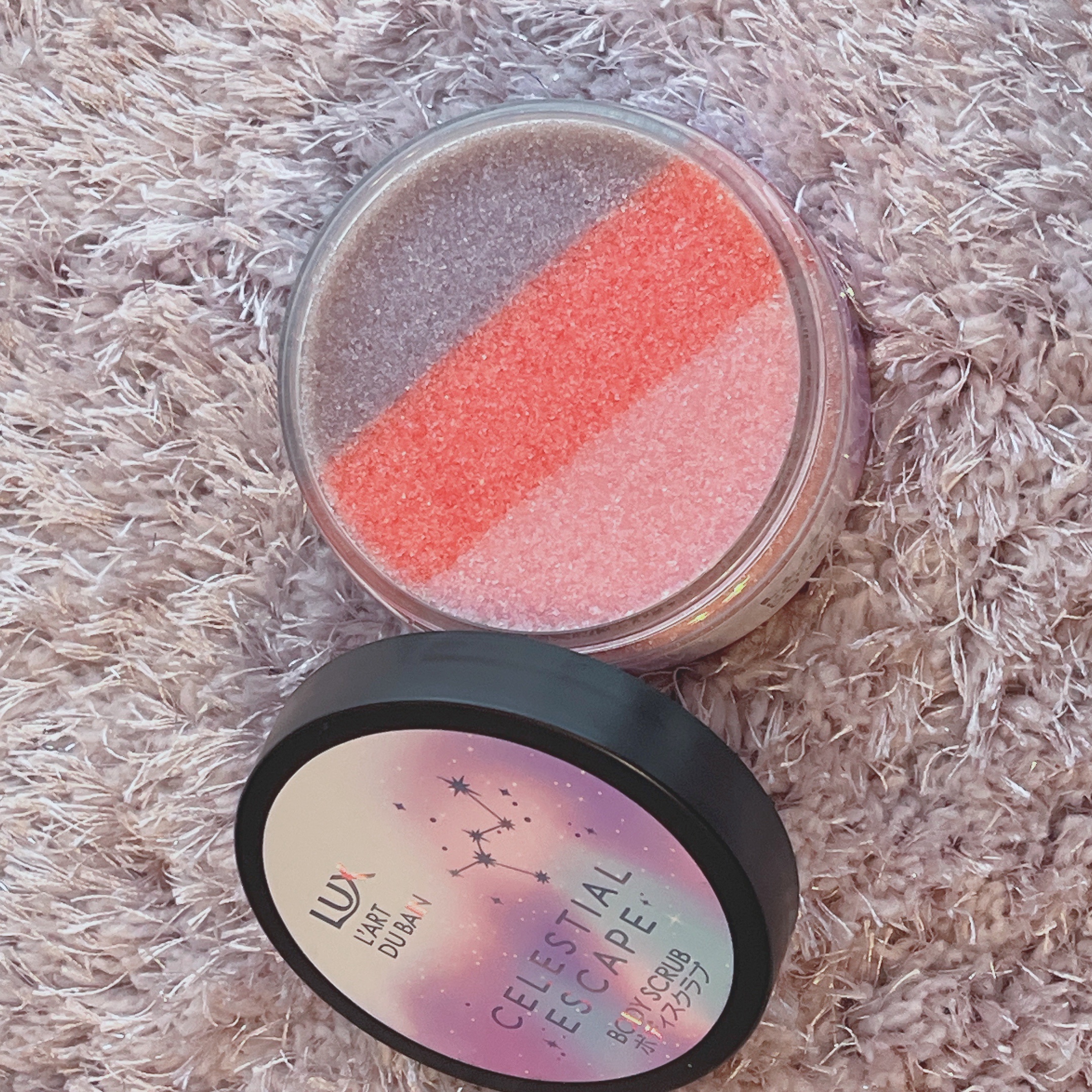 セレスティアルエスケープ ボディスクラブ		/LUX/ボディスクラブを使ったクチコミ（2枚目）