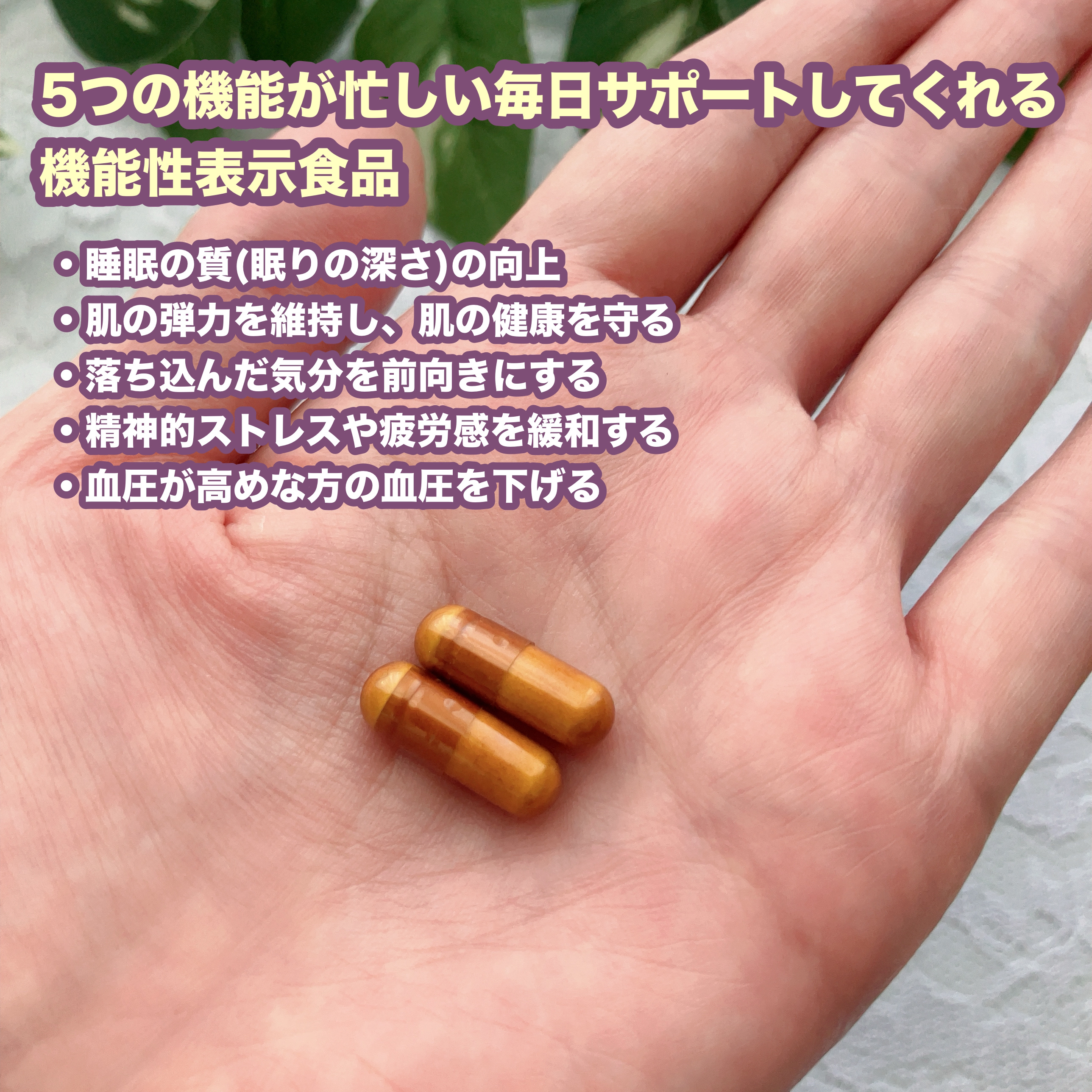 ローヤルゼリー+GABA/森川健康堂/健康サプリメントを使ったクチコミ（2枚目）