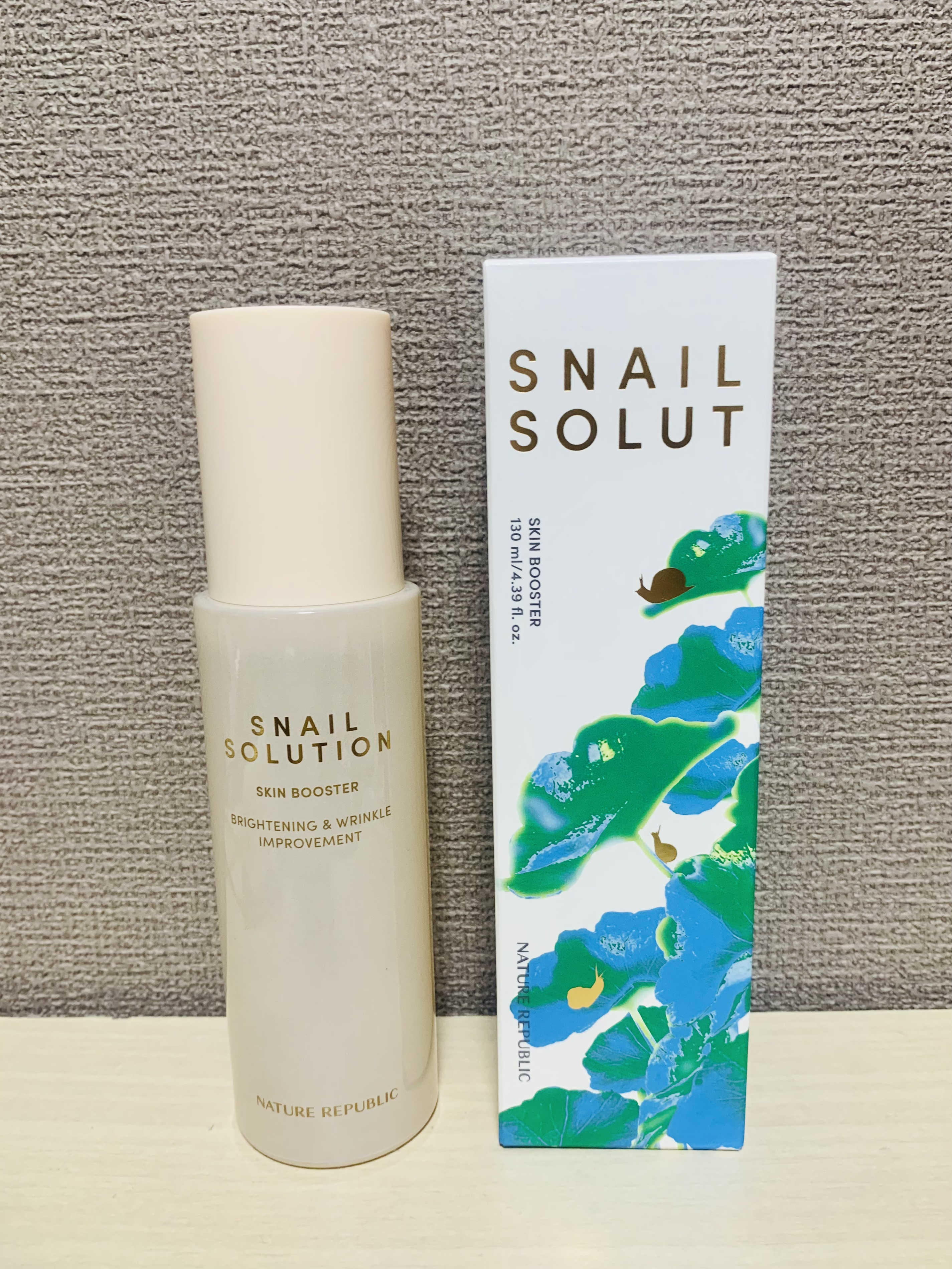 スネイルソリューション スキンブースター(R)/ネイチャーリパブリック/ブースター・導入液を使ったクチコミ（1枚目）