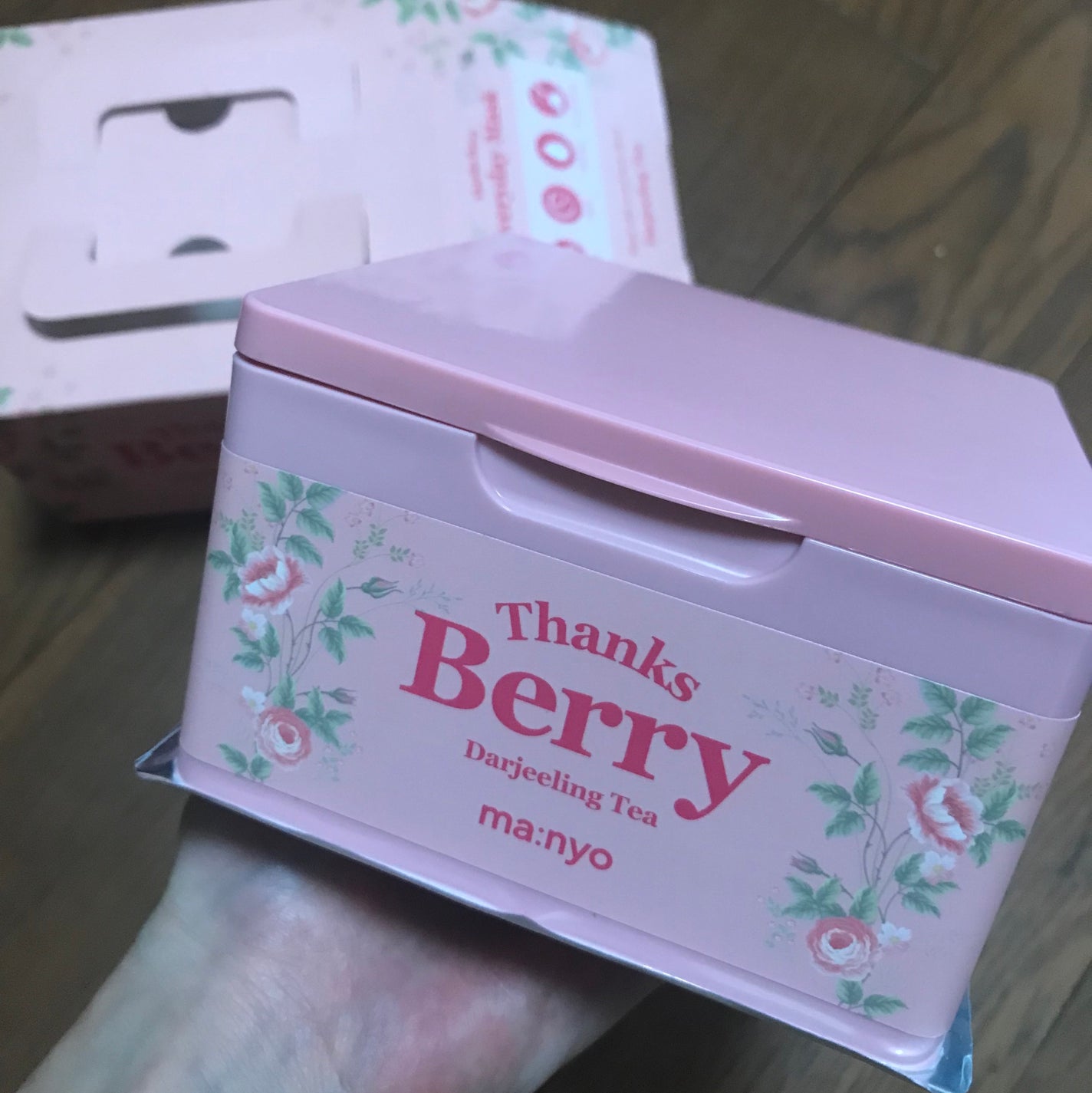 Thanks Berry ダージリンティー マスク/manyo/シートマスク・パックを使ったクチコミ(2枚目)