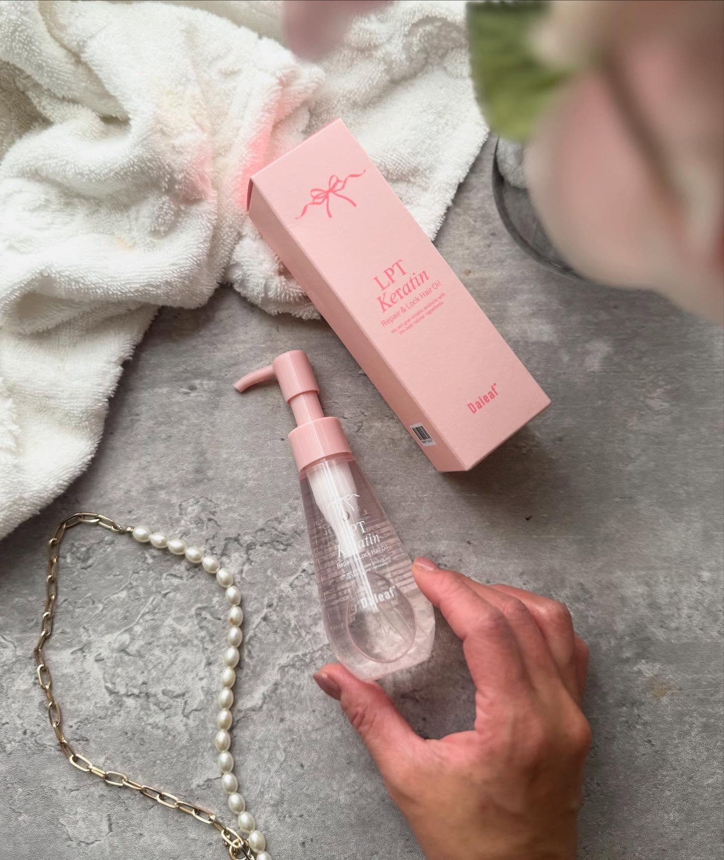 ダリーフ LKRRヘアオイル/Daleaf/その他スタイリングを使ったクチコミ（2枚目）