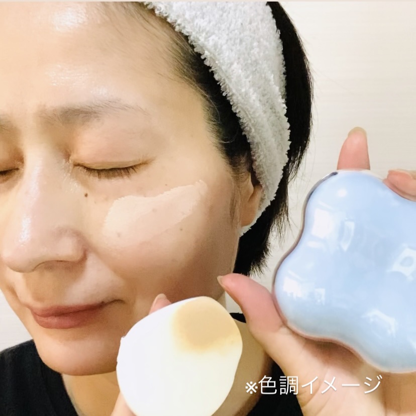 クラウドフィルタークッション/ETUDE/クッションファンデーションを使ったクチコミ（3枚目）