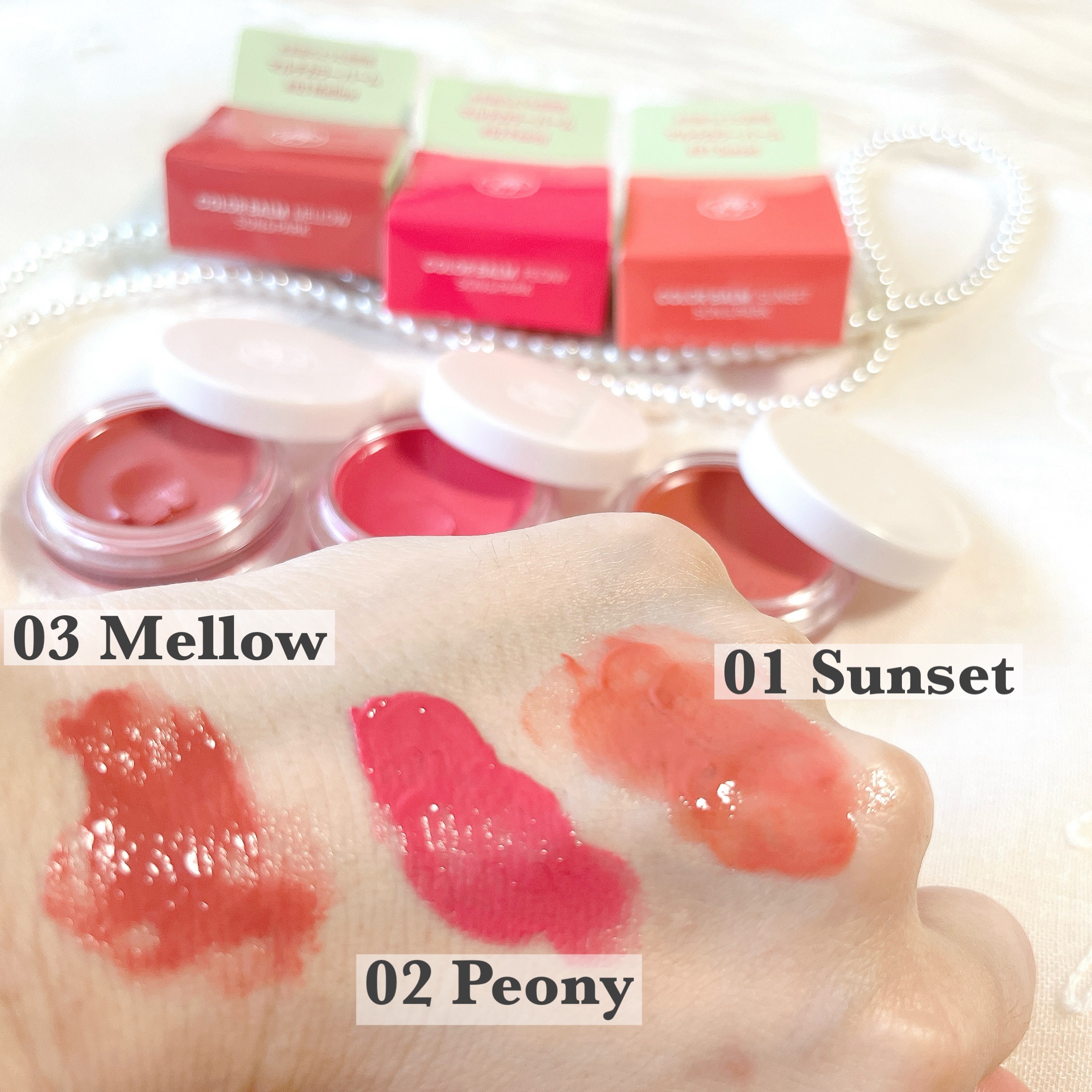 Arti Spread Color Balm/SON&PARK/リップグロスを使ったクチコミ（2枚目）