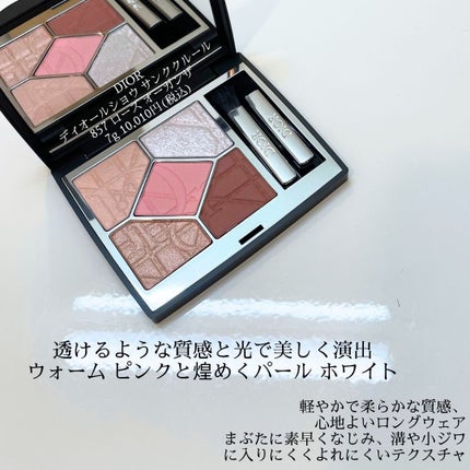 ディオールショウ サンク クルール(限定品)/Dior/アイシャドウを使ったクチコミ(2枚目)