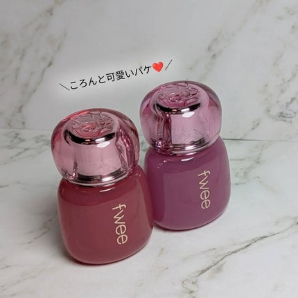 フィー 3Dボリューミングティント/fwee/リップティントを使ったクチコミ(2枚目)