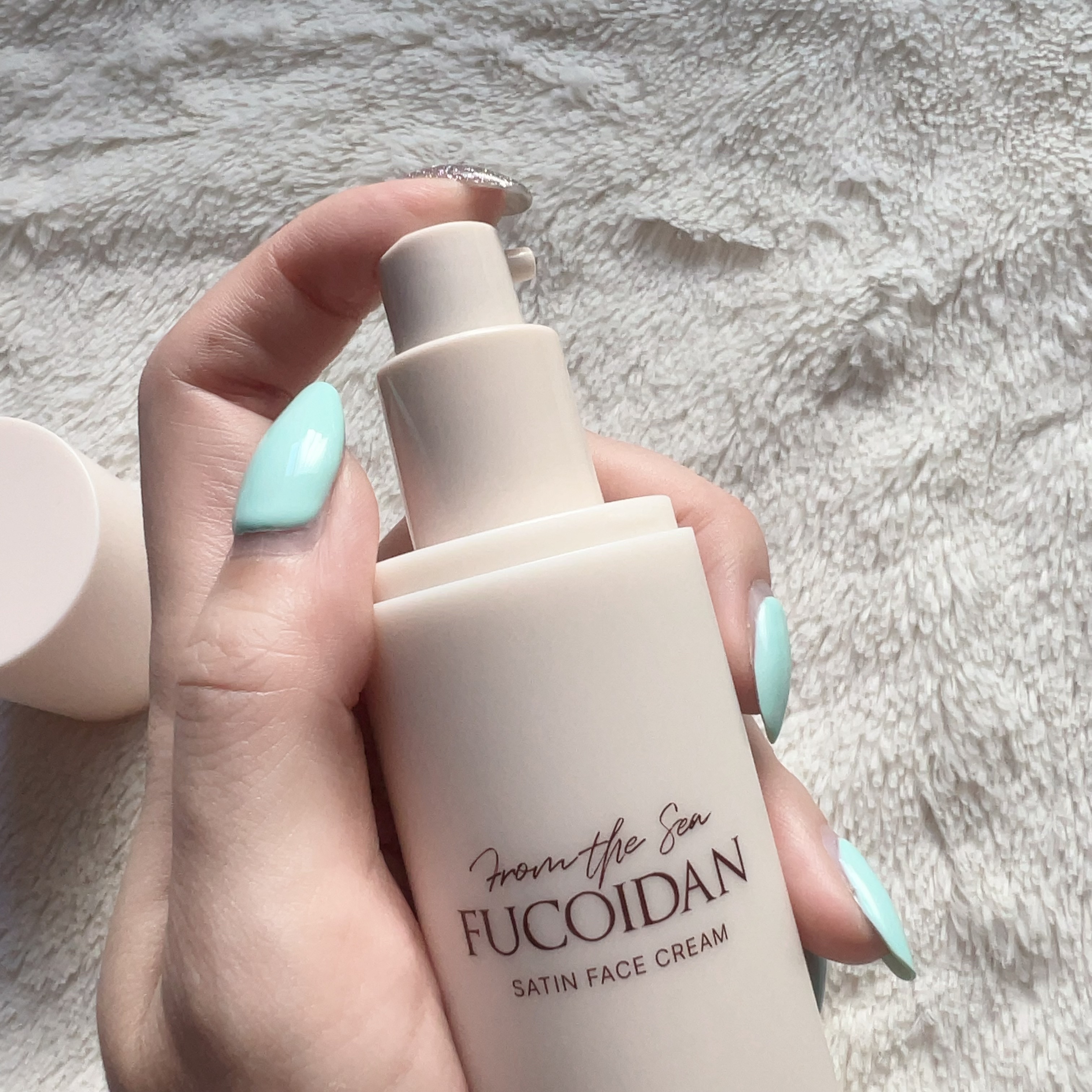 フコイダンサテンフェイスクリーム/ONUL31/フェイスクリームを使ったクチコミ（2枚目）