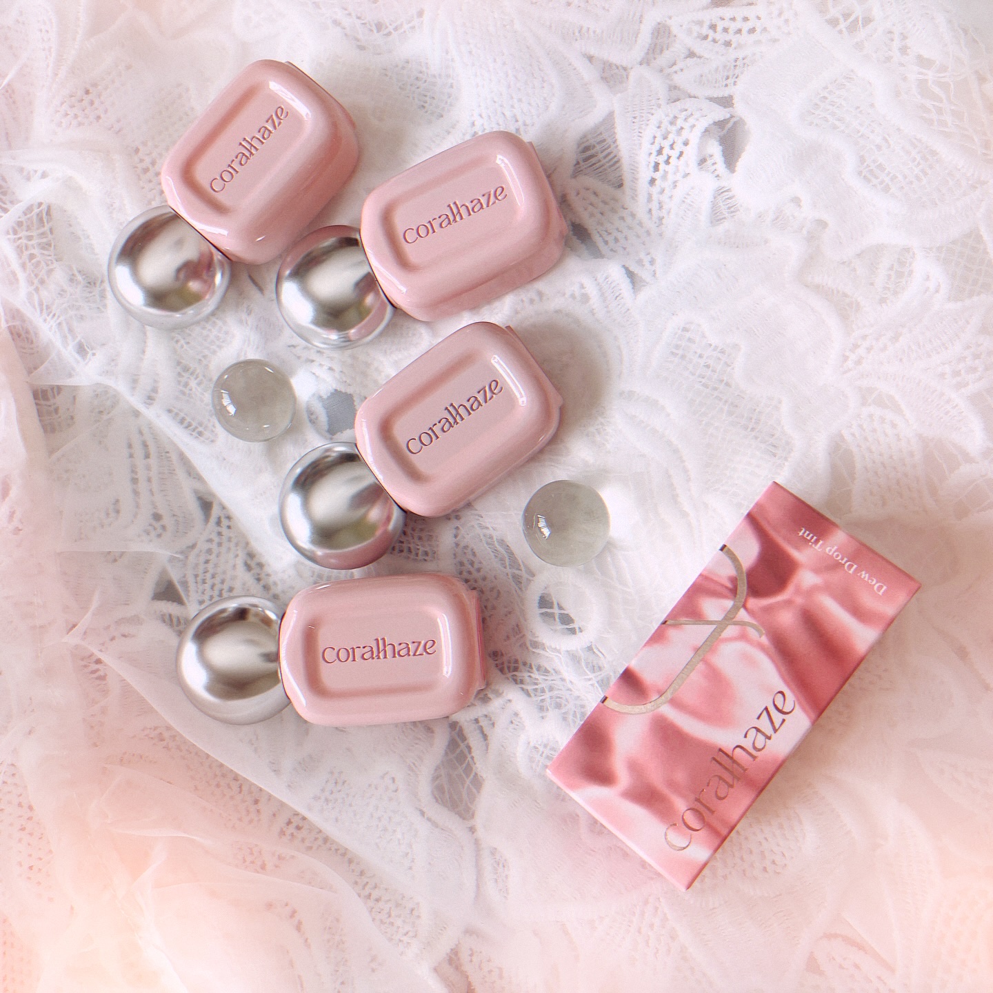 デュードロップ/Coralhaze/リップティントを使ったクチコミ（2枚目）