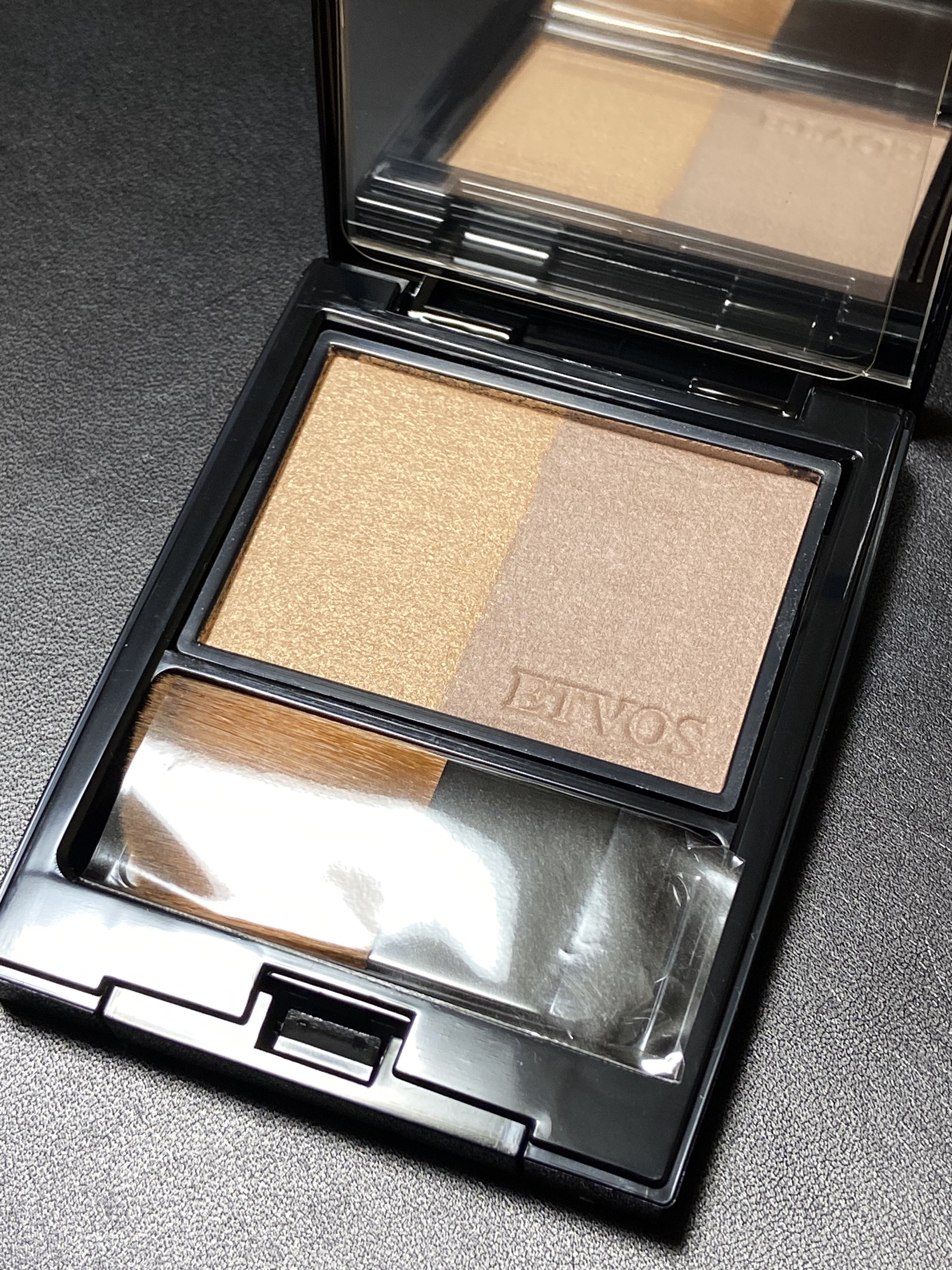 ミネラルプレストチーク/エトヴォス/パウダーチークを使ったクチコミ（1枚目）