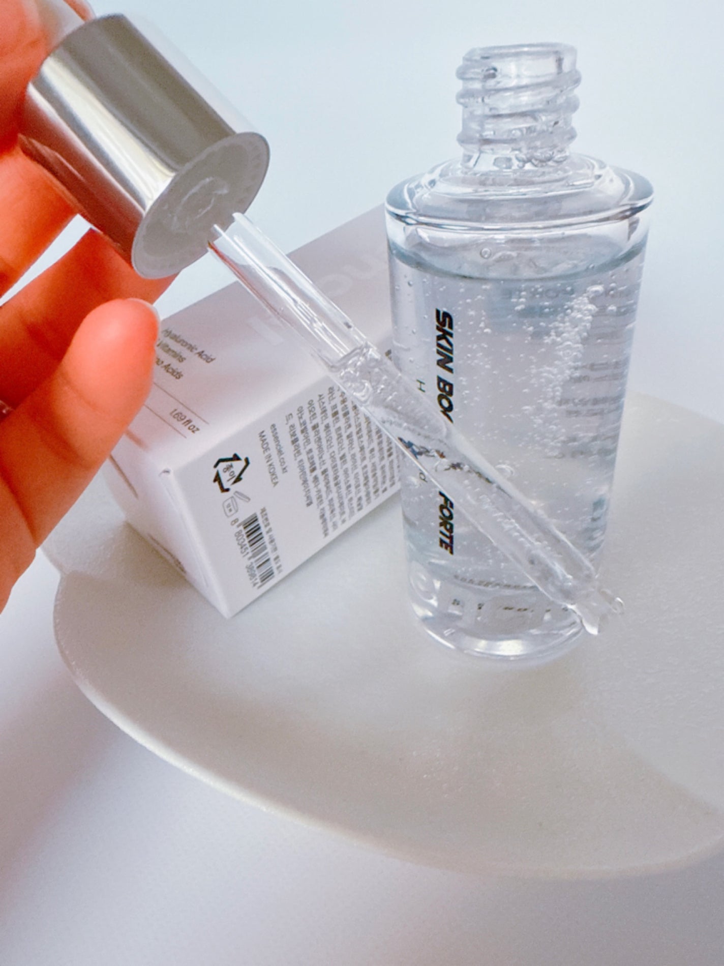 スキンブースティングフォルテセラム/essenciel/美容液を使ったクチコミ(3枚目)