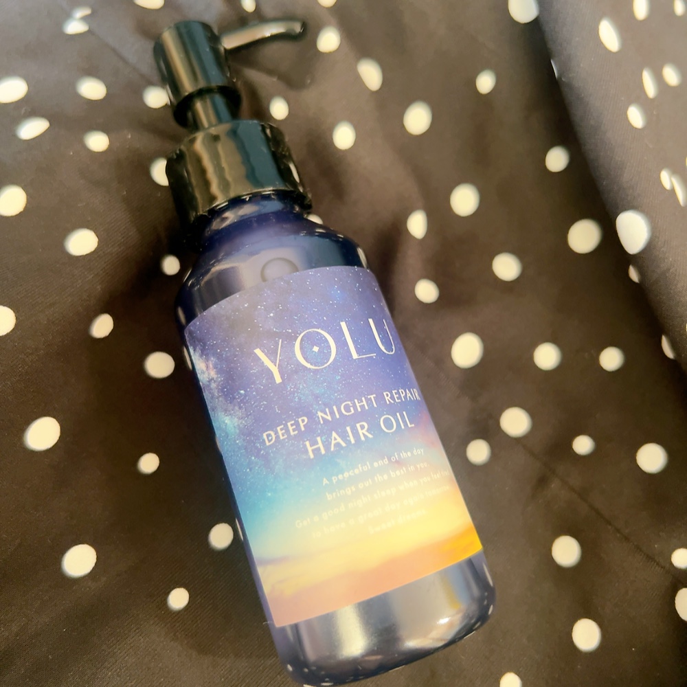 ヨル　ディープナイトリペアヘアオイル/YOLU/ヘアオイルを使ったクチコミ（1枚目）