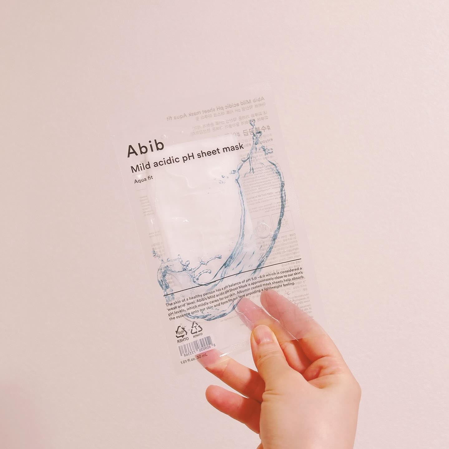 弱酸性pHシートマスク アクアフィット/Abib /シートマスク・パックを使ったクチコミ（1枚目）