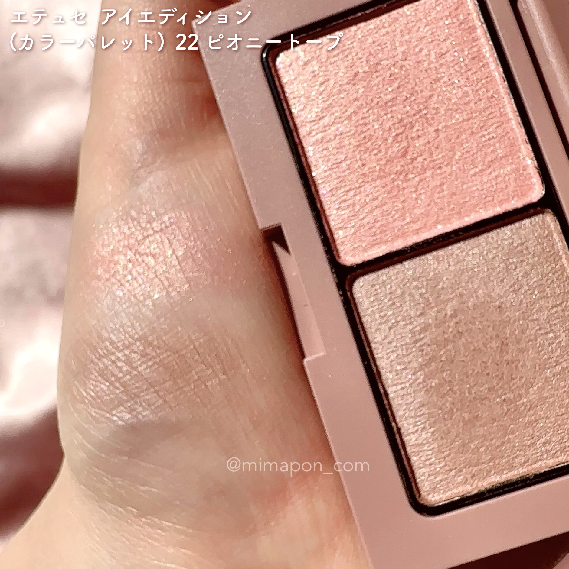 エテュセ アイエディション(カラーパレット)/ettusais/アイシャドウパレットを使ったクチコミ（3枚目）