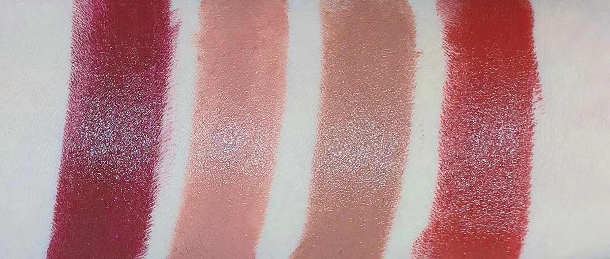 Too Faced ココア ボールド リップスティックのクチコミ「トゥーフェイスド ココアボールドリップスティック🍫💄

左から
☕️トリプル ファッジ
☕️ミ.....」（2枚目）