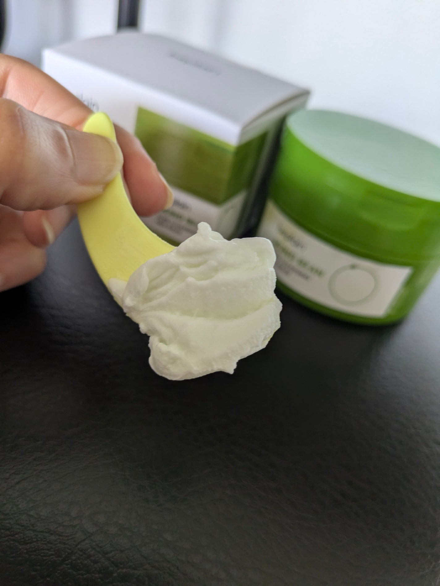 緑豆毛穴クレンジングミルクバーム/beplain/クレンジングバームを使ったクチコミ(1枚目)