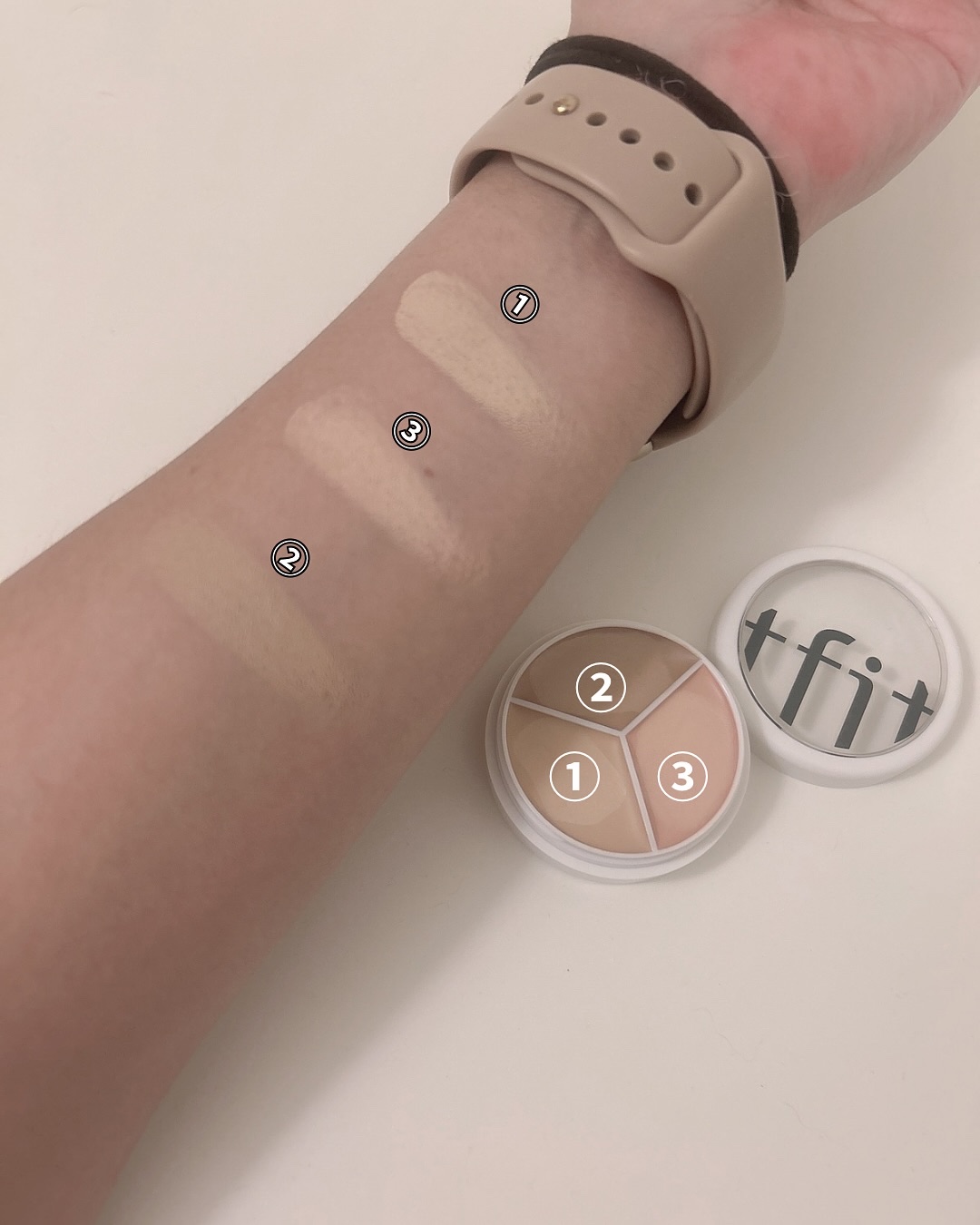 カバーアッププロコンシーラー/TFIT/パレットコンシーラーを使ったクチコミ（2枚目）