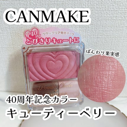 パウダーチークス/キャンメイク/パウダーチークを使ったクチコミ(1枚目)