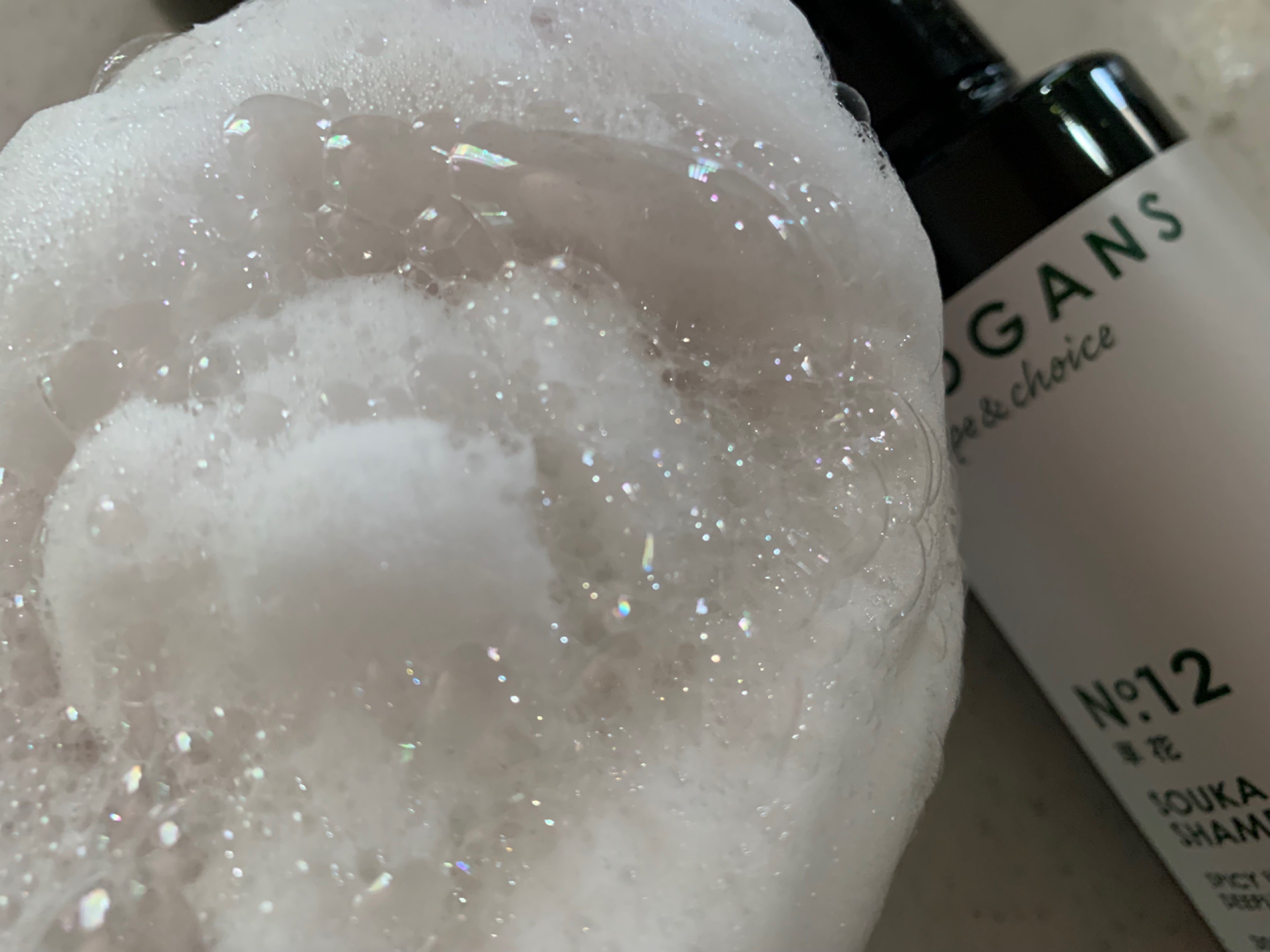 ノンシリコン アミノ酸 シャンプー/コンディショナー 草花（そうか）/MOGANS/市販シャンプーを使ったクチコミ（3枚目）