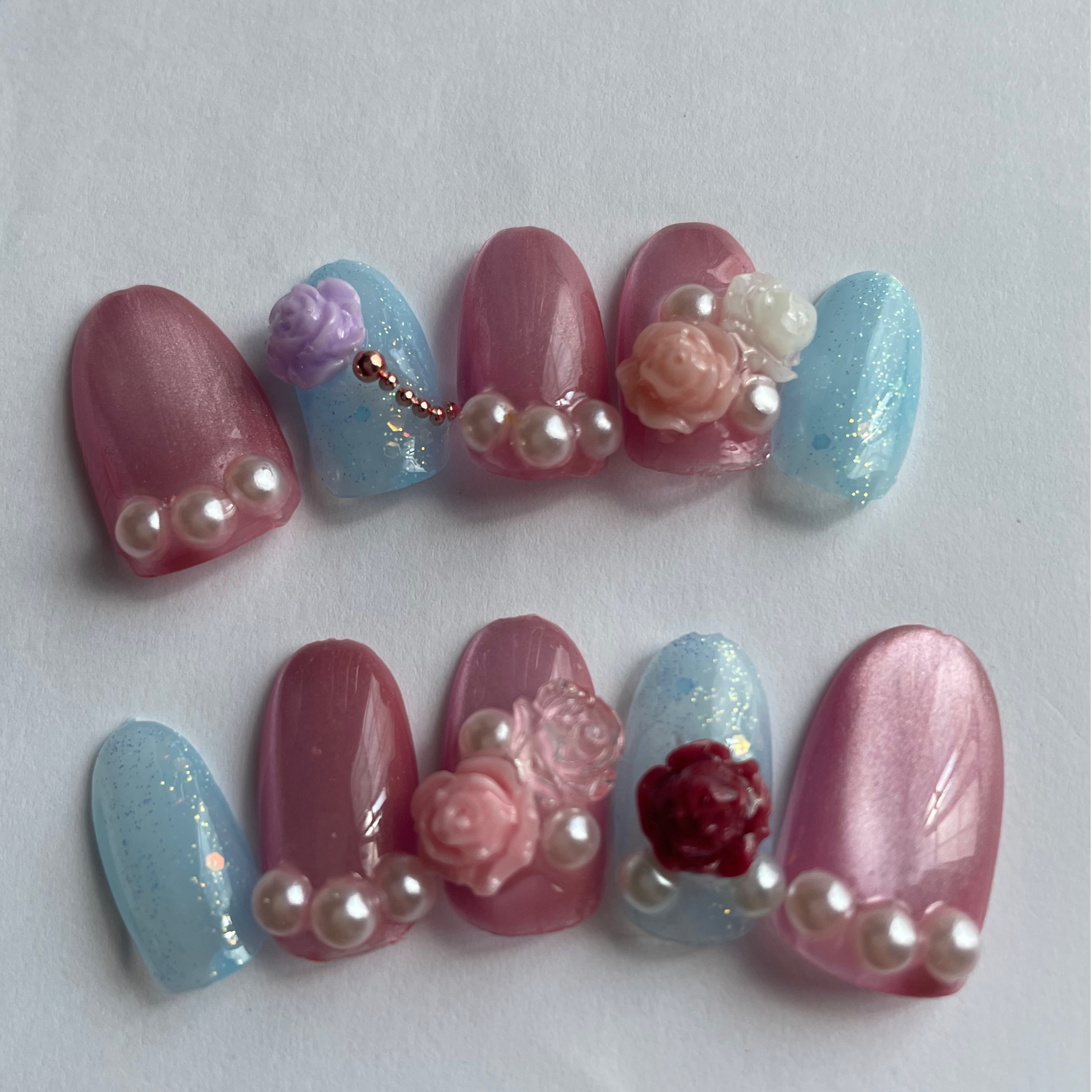 ジェルネイル（ライト対応）/セリア/ジェルネイルを使ったクチコミ（2枚目）