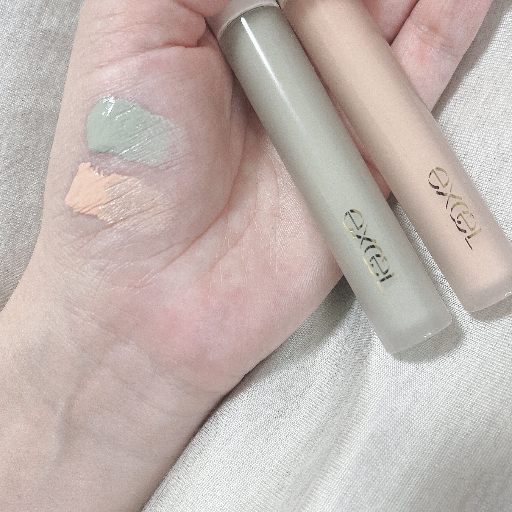 エシリアル セラムコンシーラー/excel/リキッドコンシーラーを使ったクチコミ（1枚目）