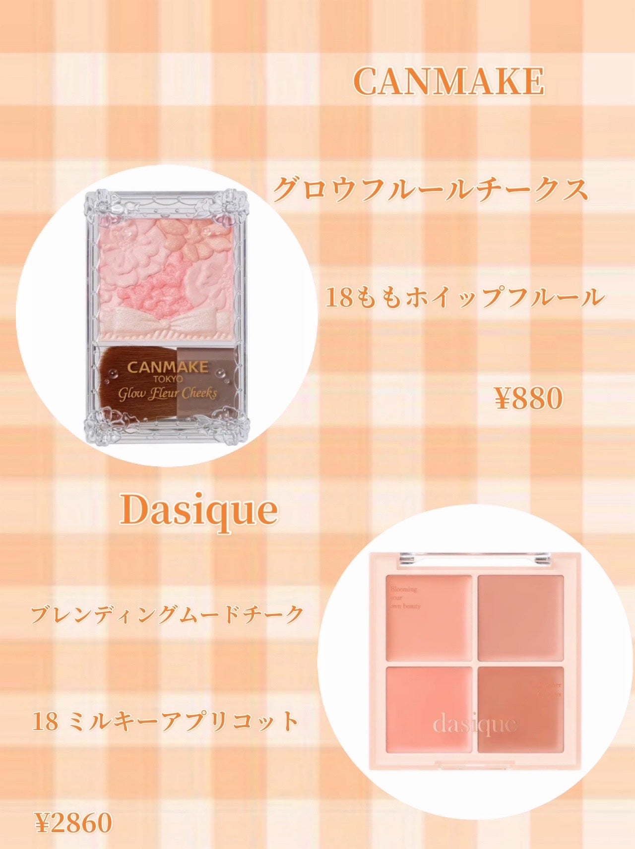 グロウフルールチークス/キャンメイク/パウダーチークを使ったクチコミ(5枚目)