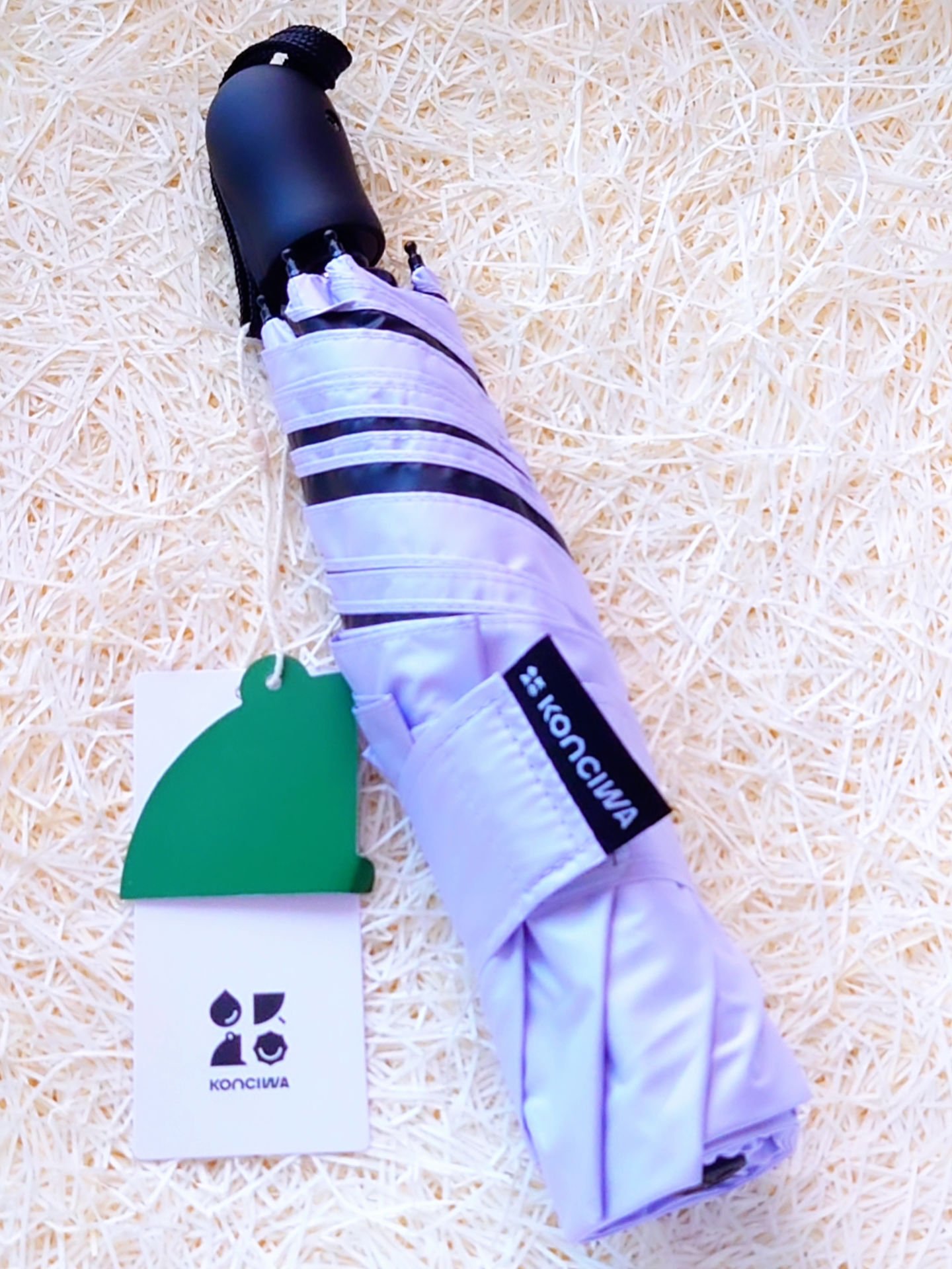 Ultra Lightweight 晴雨兼用傘 超軽量 189g/KONCIWA/日傘を使ったクチコミ（3枚目）