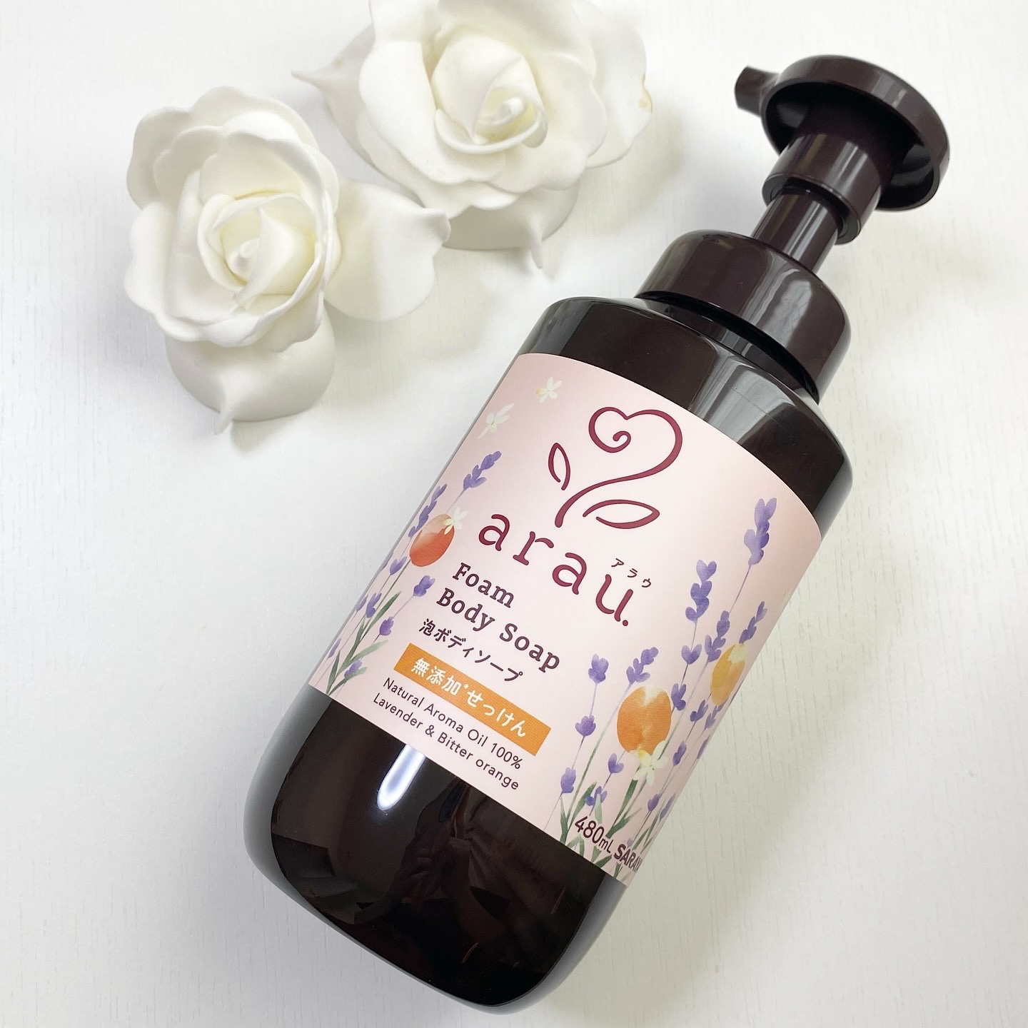 泡ボディソープ/arau.(アラウ)/ボディソープを使ったクチコミ（1枚目）