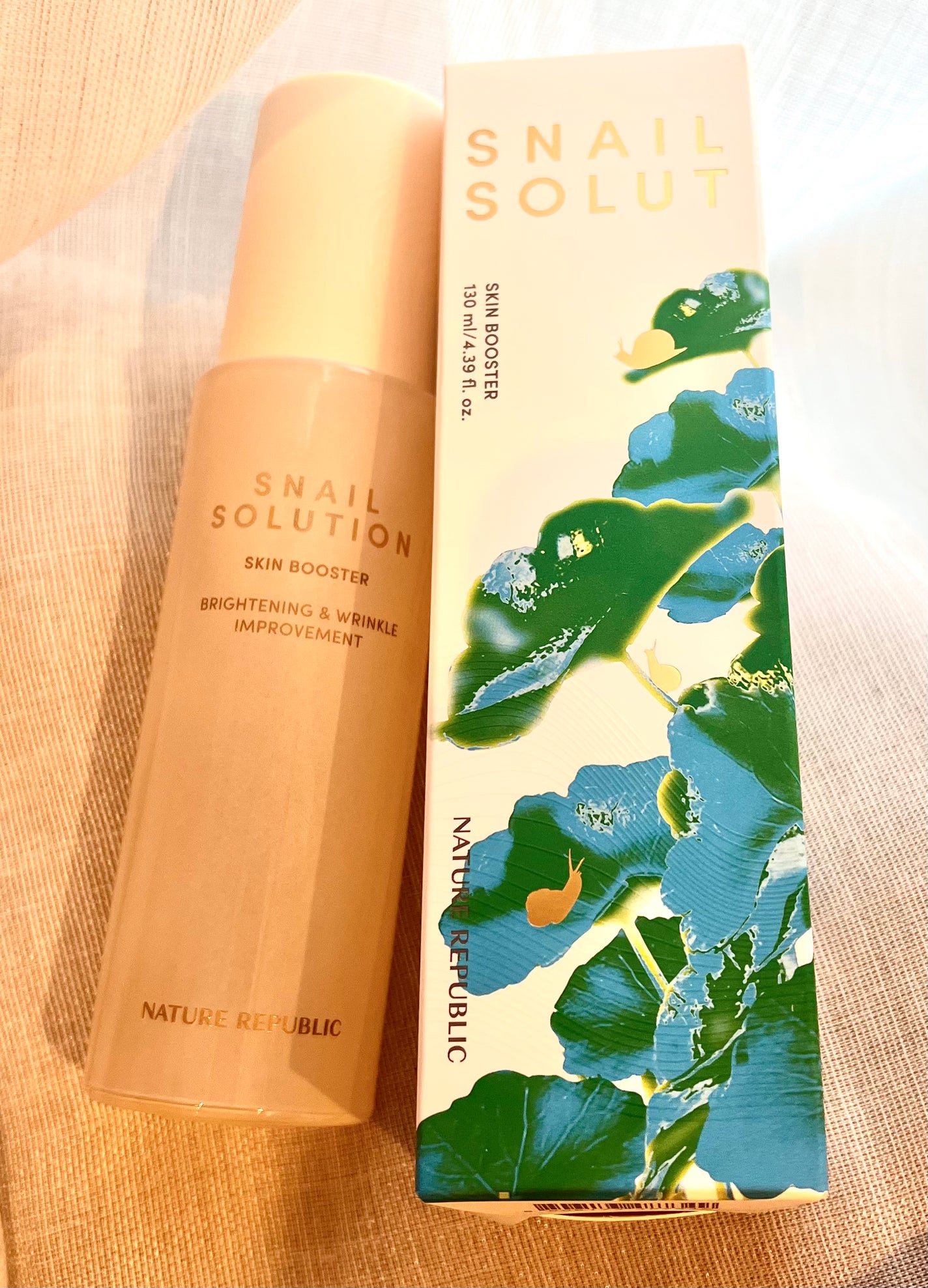 スネイルソリューション スキンブースター(R)/ネイチャーリパブリック/ブースター・導入液を使ったクチコミ(1枚目)