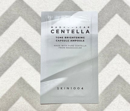 トーンブライトニング カプセルアンプル/SKIN1004/美容液を使ったクチコミ(1枚目)