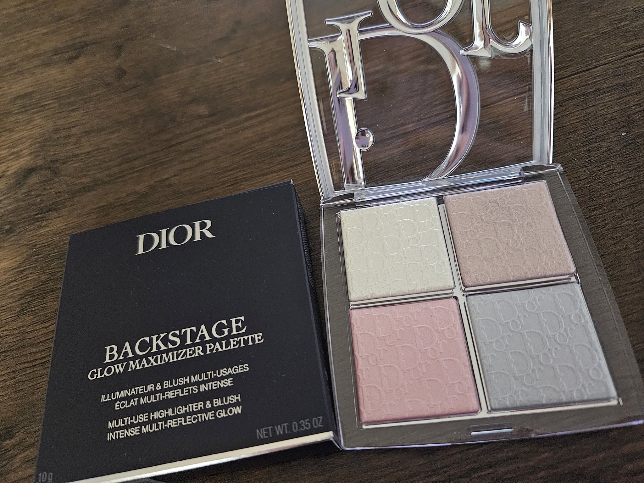 ディオール バックステージ フェイス グロウ パレット/Dior/ハイライトを使ったクチコミ（1枚目）