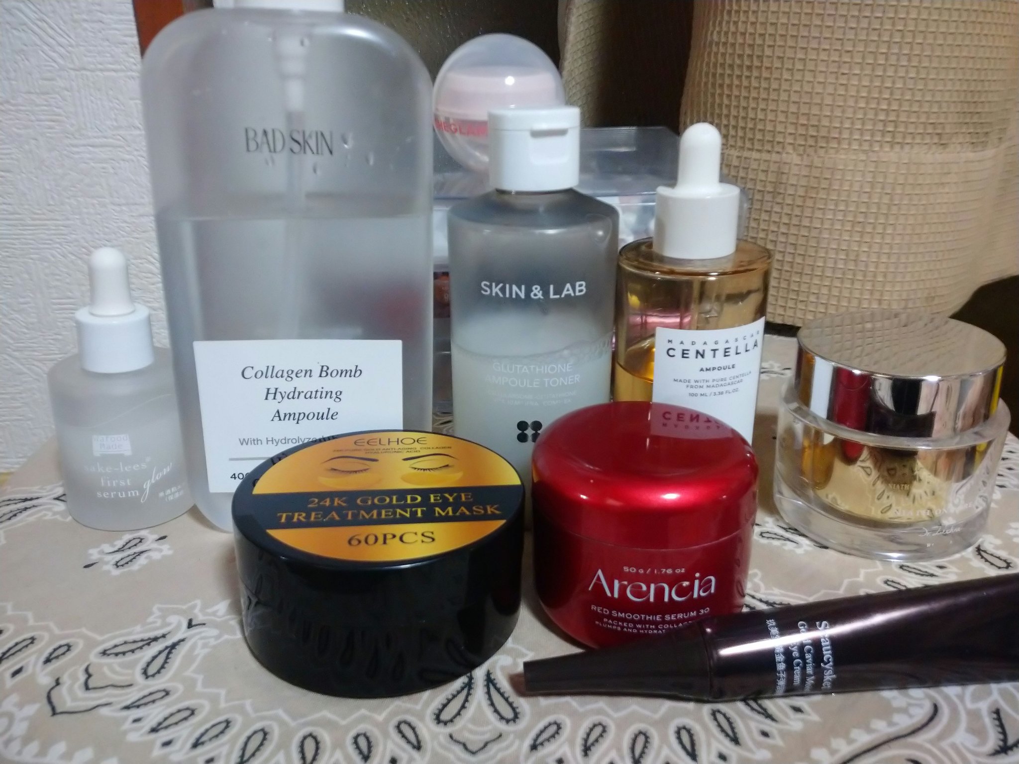 コラーゲンボムハイドレーティングアンプル/BAD SKIN/化粧水を使ったクチコミ（1枚目）