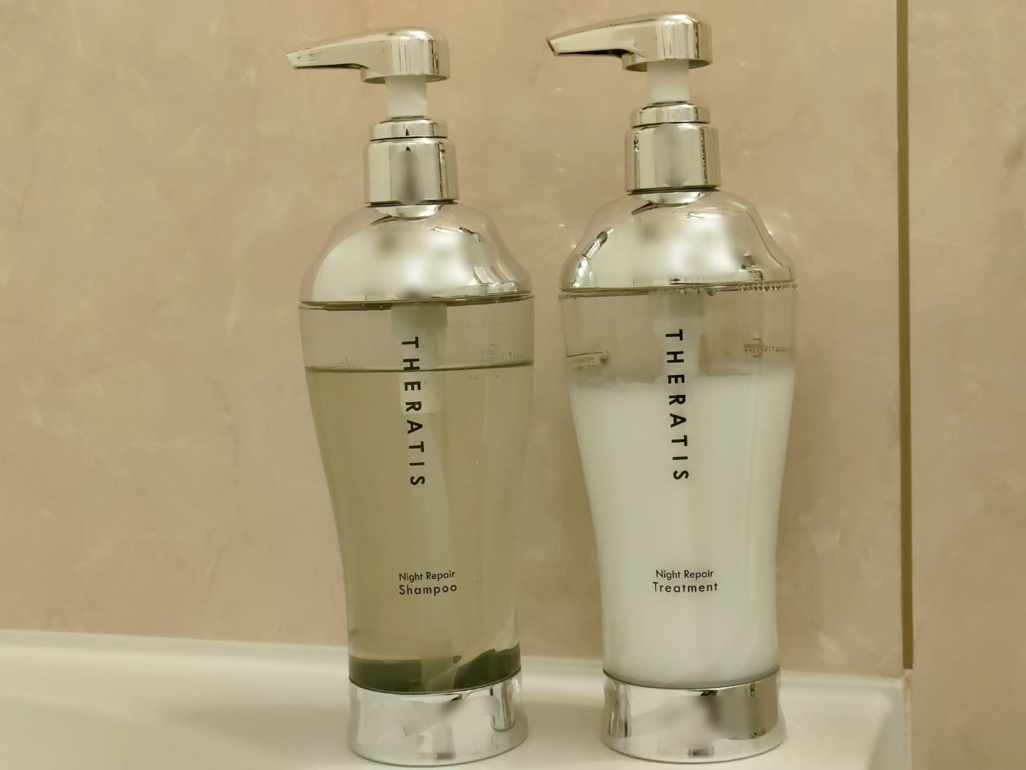 ナイトリペア シャンプー/ヘアトリートメント/THERATIS/シャンプー・コンディショナーを使ったクチコミ（1枚目）