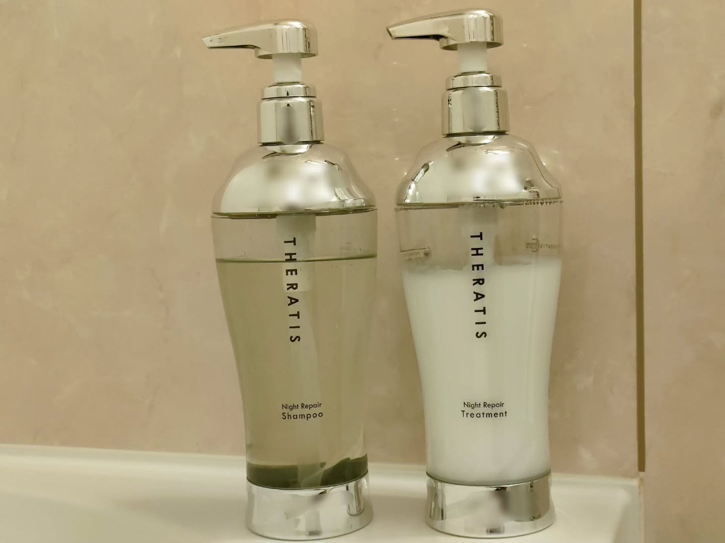 ナイトリペア シャンプー/ヘアトリートメント/THERATIS/シャンプー・コンディショナーを使ったクチコミ(1枚目)