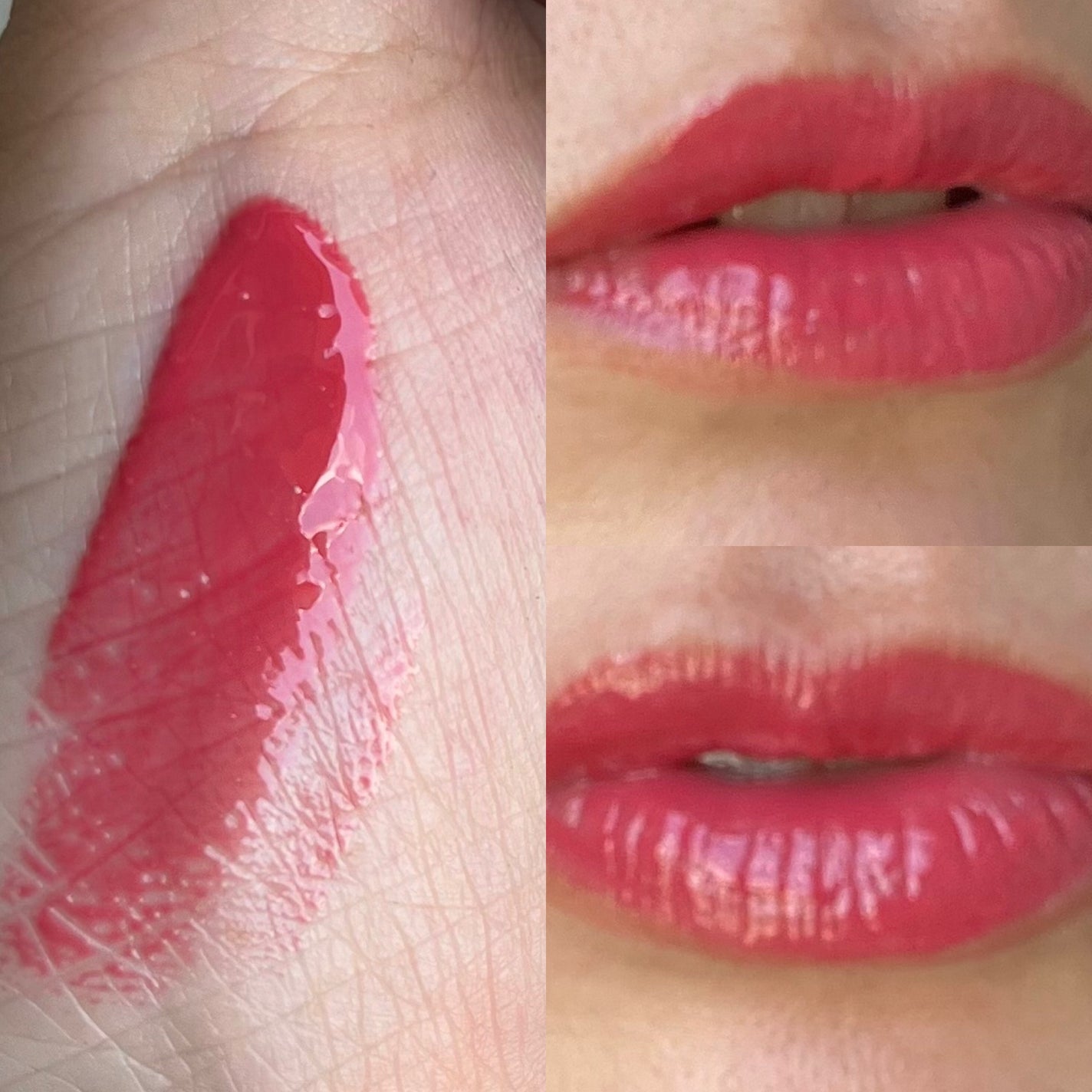 ディープキスド プランピング リップエナメル/Dinto/リップグロスを使ったクチコミ(3枚目)