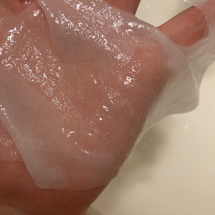 2番 うるもち65％コラーゲンシートマスク/numbuzin/シートマスク・パックを使ったクチコミ（3枚目）