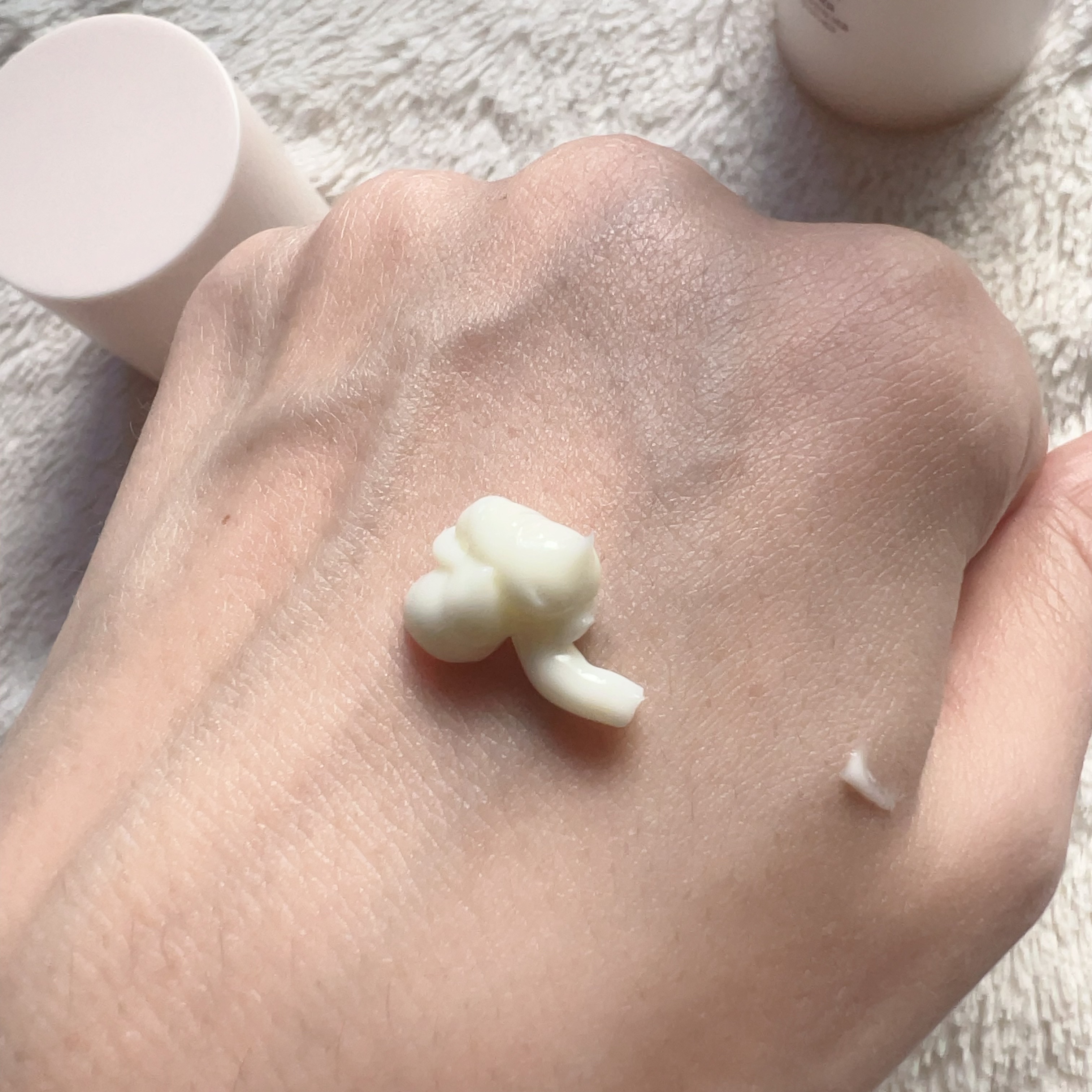 フコイダンサテンフェイスクリーム/ONUL31/フェイスクリームを使ったクチコミ（3枚目）