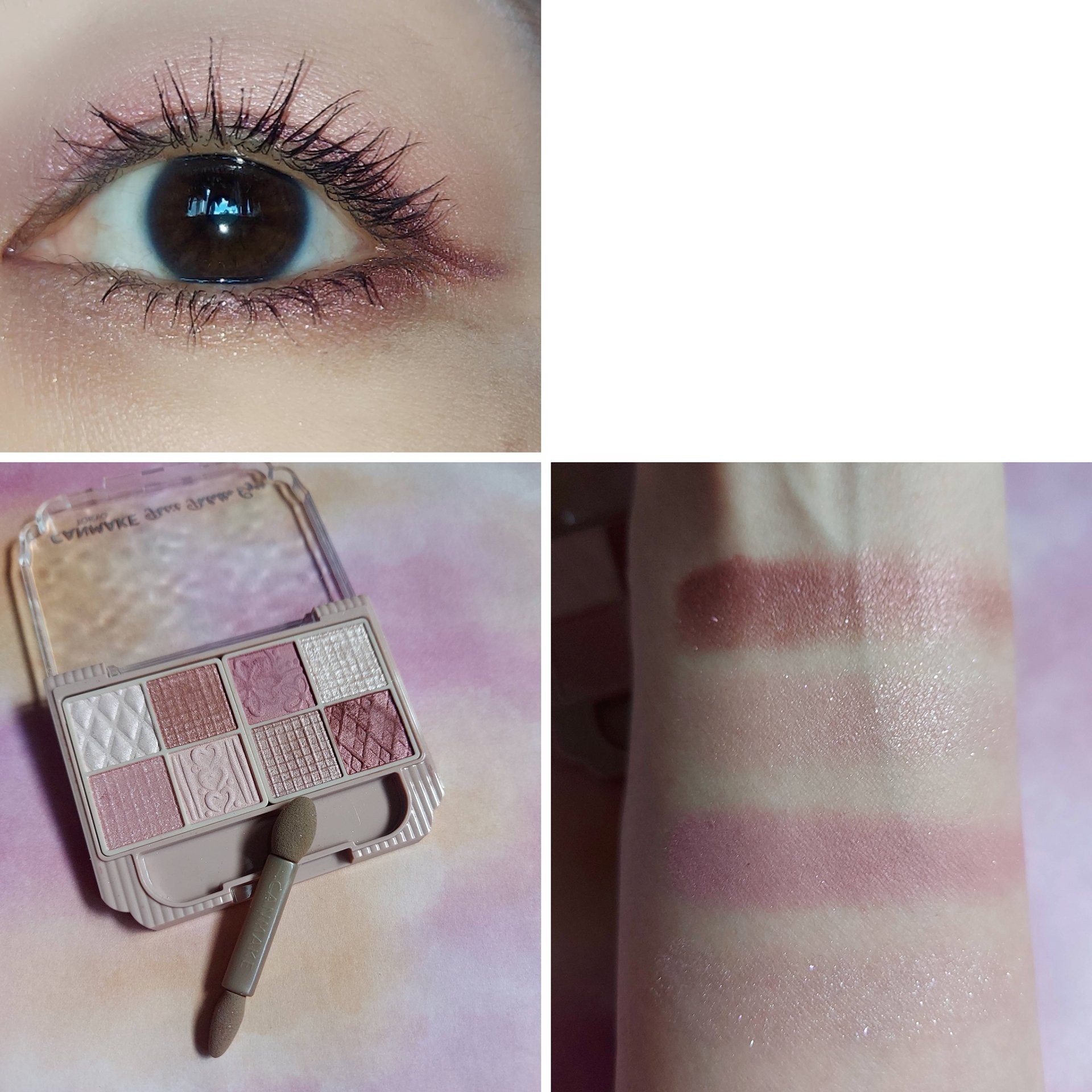 プティパレットアイズ/キャンメイク/パウダーアイシャドウを使ったクチコミ（3枚目）