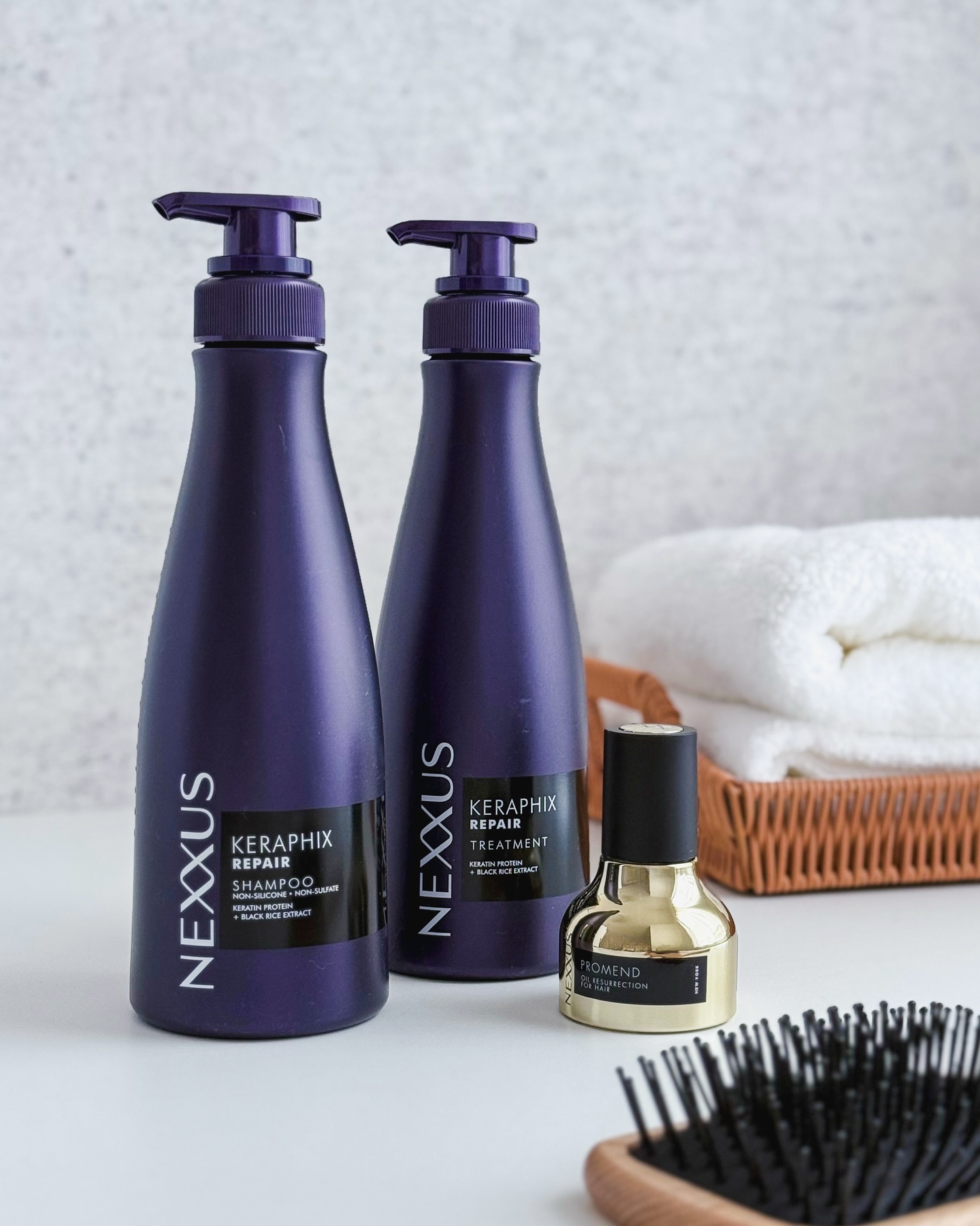 ネクサス ケラフィックスリペア シャンプー/トリートメント/NEXXUS(ネクサス)/市販シャンプーを使ったクチコミ（1枚目）