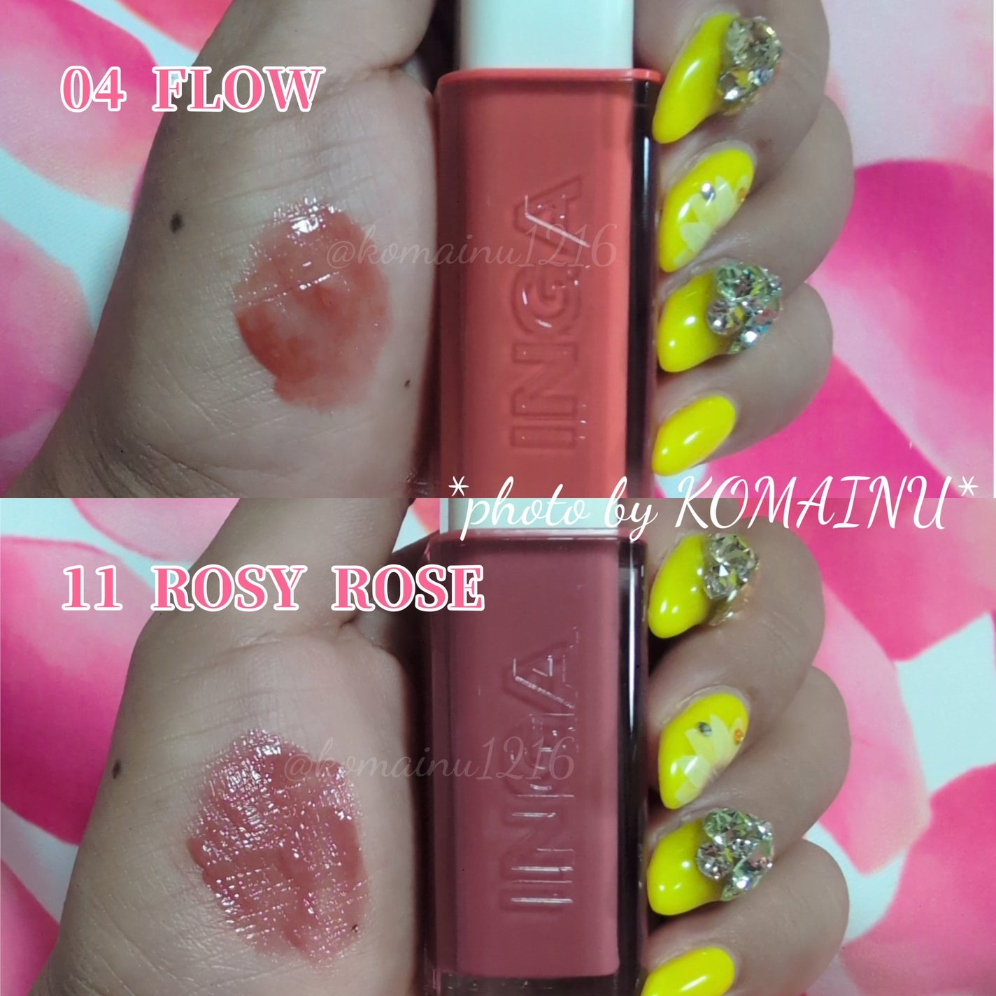 ウォーターグローリップティント/INGA/リップティントを使ったクチコミ(3枚目)