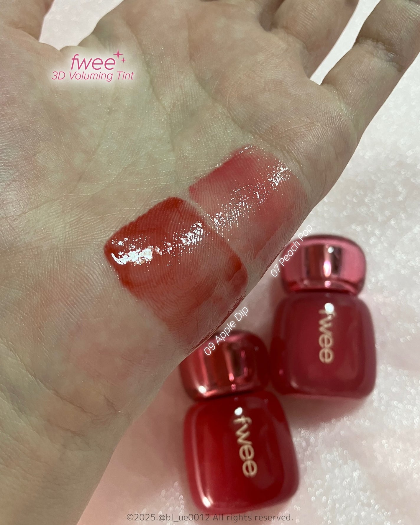 フィー 3Dボリューミングティント/fwee/リップティントを使ったクチコミ(8枚目)
