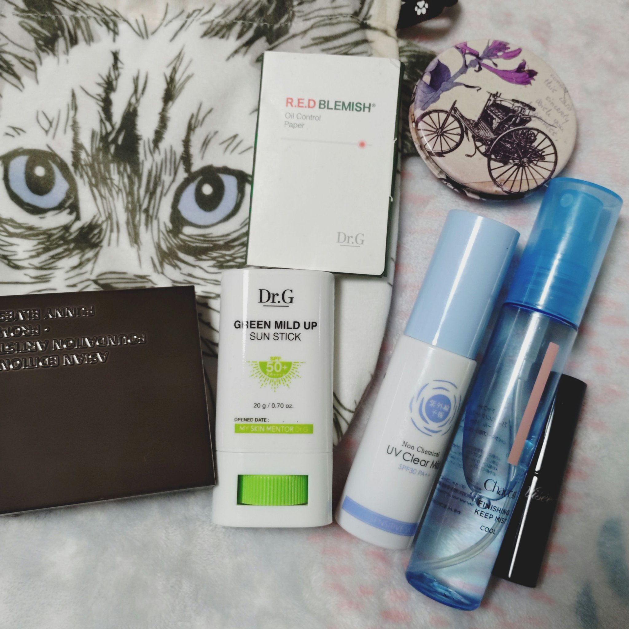 グリーンマイルドサンスティック SPF50+ PA++++/Dr.G/日焼け止めスティックを使ったクチコミ（1枚目）