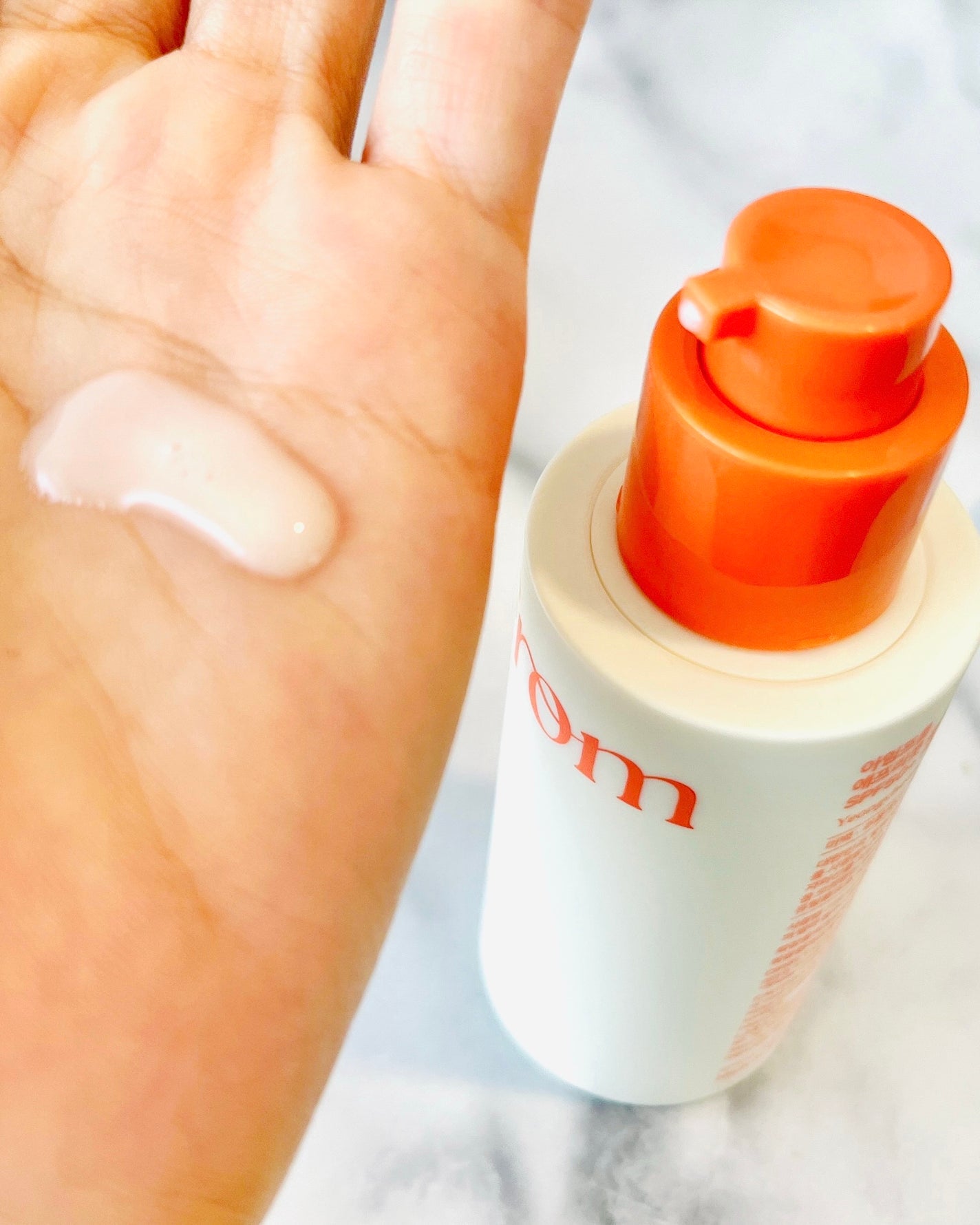 アプリコットクリアサンセラム/I'm from/日焼け止めローションを使ったクチコミ(2枚目)