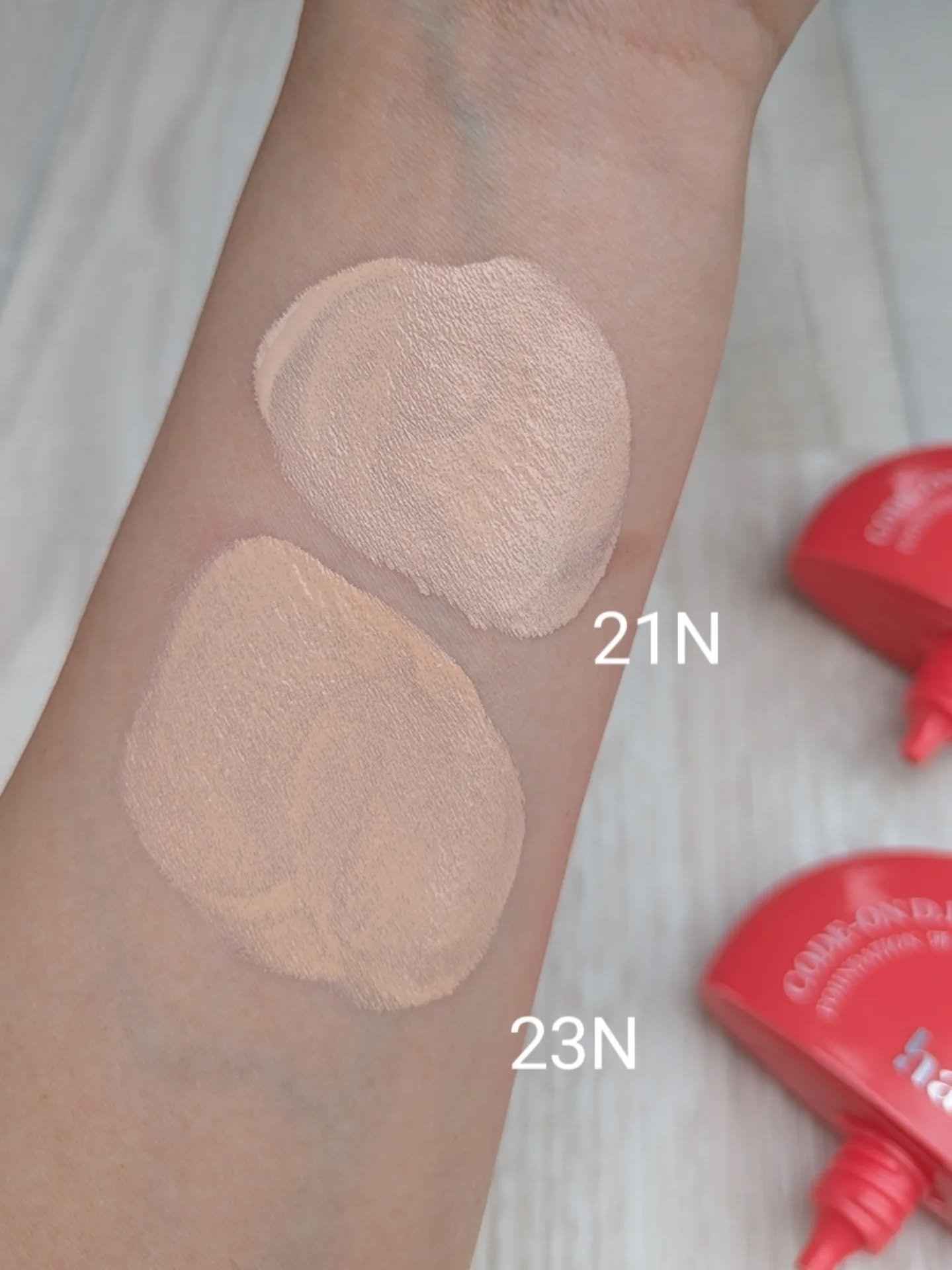 CODEON DDクリームファンデーション/ハンスキン/クリーム・エマルジョンファンデーションを使ったクチコミ（3枚目）