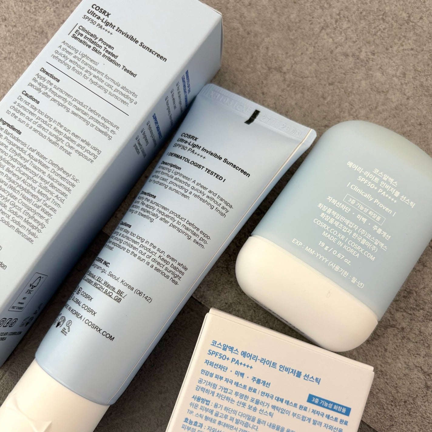 ウルトラライト透明UVクリーム/COSRX/日焼け止めクリームを使ったクチコミ(4枚目)