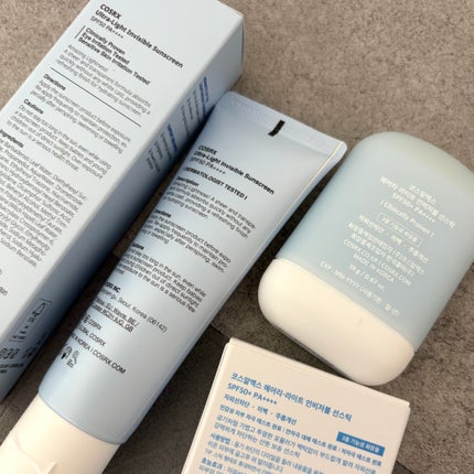 ウルトラライト透明UVクリーム/COSRX/日焼け止めクリームを使ったクチコミ(4枚目)