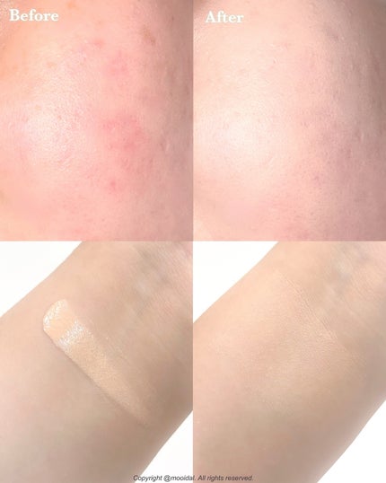 シカマヌ セラム イン マット クッション/parnell/クッションファンデーションを使ったクチコミ(5枚目)